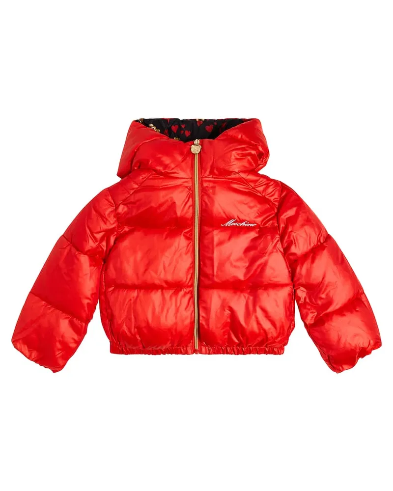 Moschino Skijacke Rot