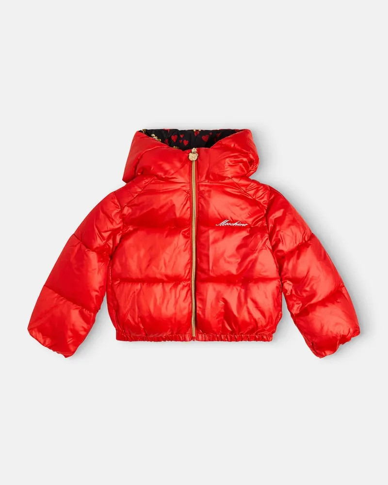 Moschino Skijacke Rot