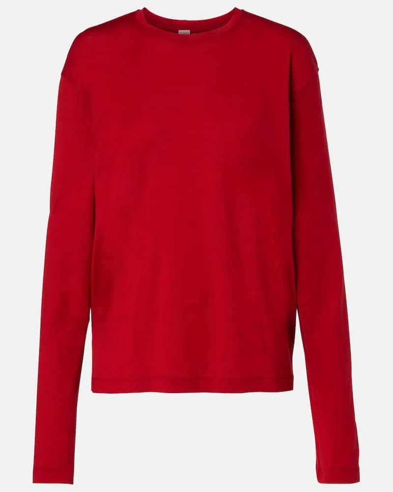 Totême Longsleeve Classic Rot