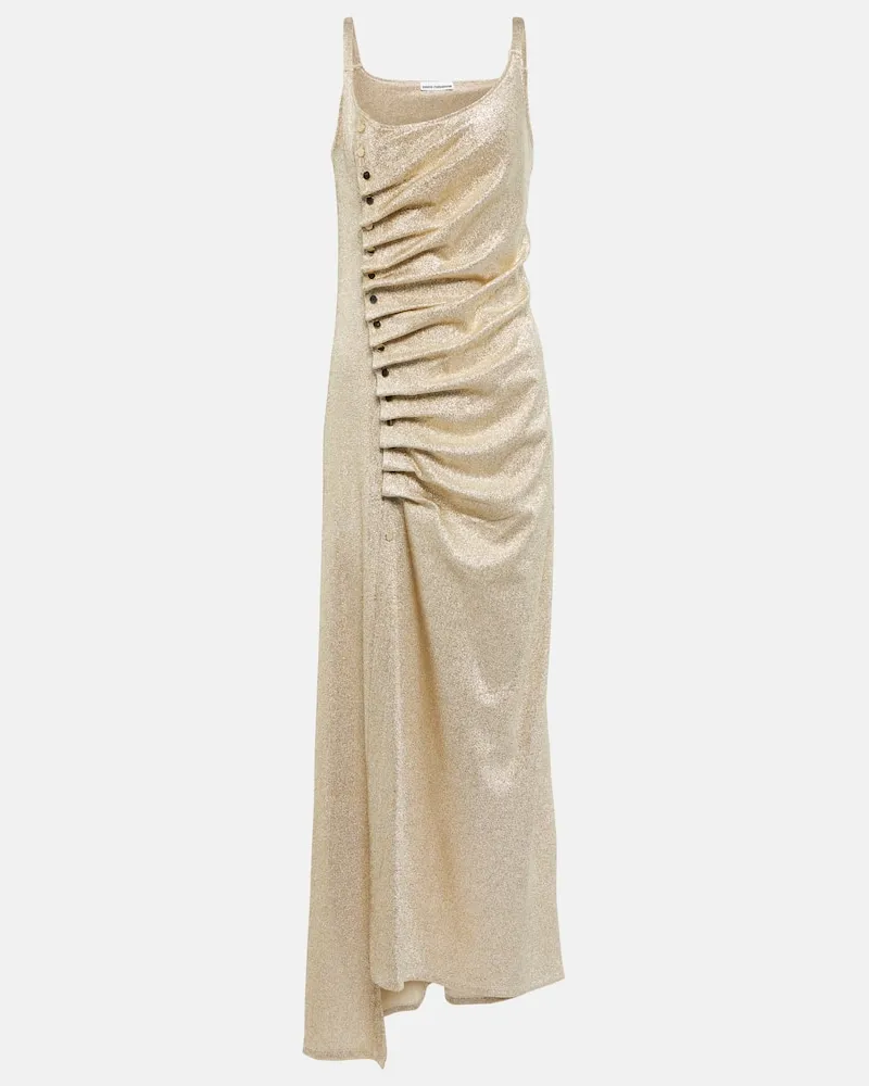 Paco Rabanne Maxikleid Gold