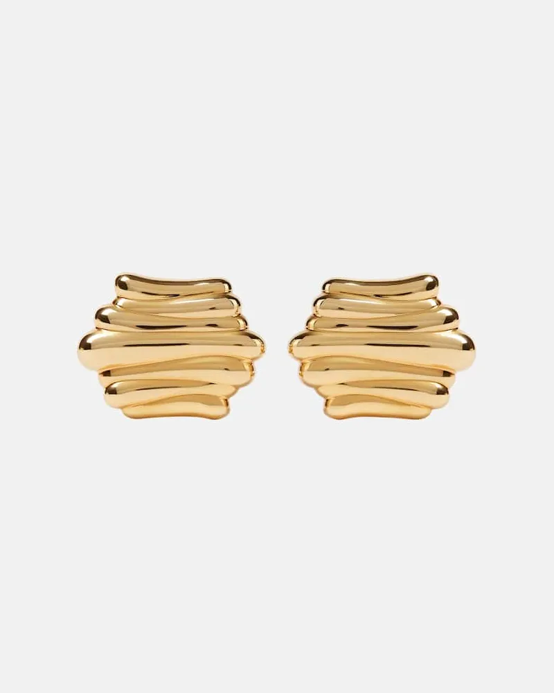 KHAITE Ohrringe Crema, 18kt vergoldet Gold