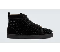 High-Top Sneakers Louis Orlato aus Veloursleder