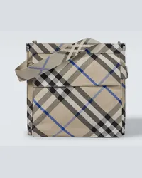 Burberry Tote  Check Medium Beige