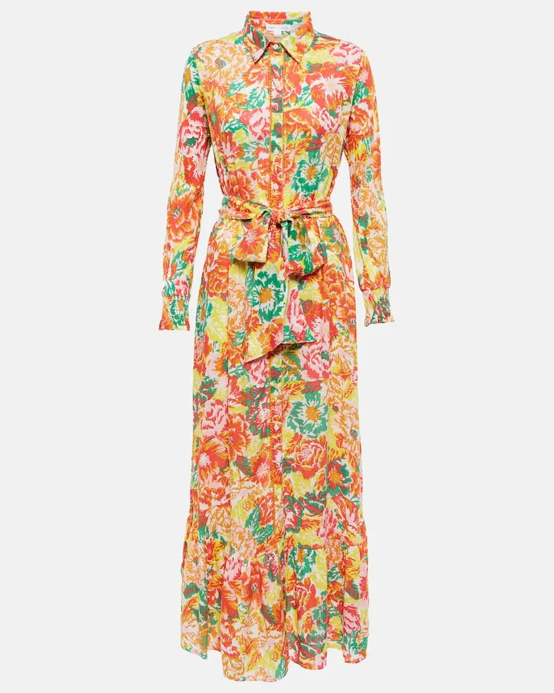 Poupette St Barth Hemdblusenkleid Kimi Multicolor