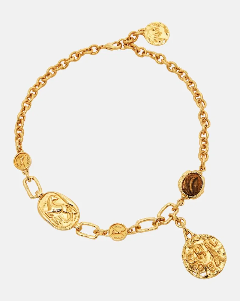 Chloé Chloé Choker Chloé Medals Gold