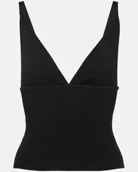 Dolce & Gabbana Top aus Strick Schwarz