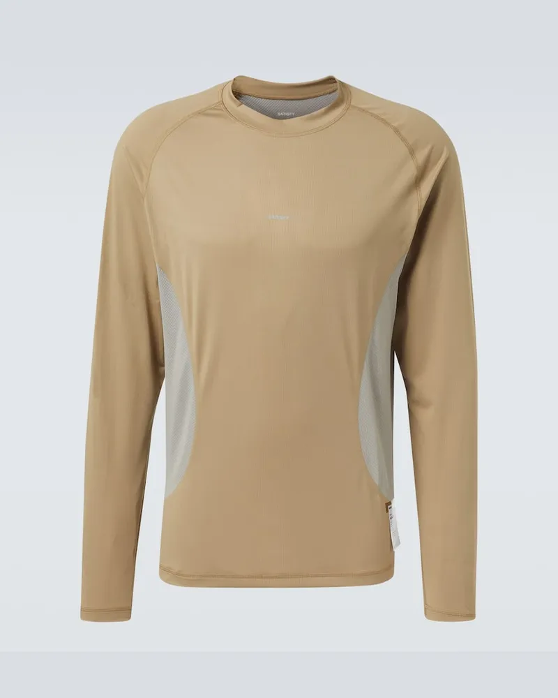 Satisfy Longsleeve AuraLite Tech Grün