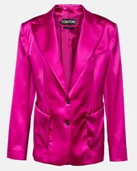 Tom Ford Blazer aus Satin Pink