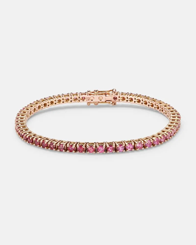 Roxanne First Armband aus 14kt Roségold (585/1000) mit Saphiren Gold