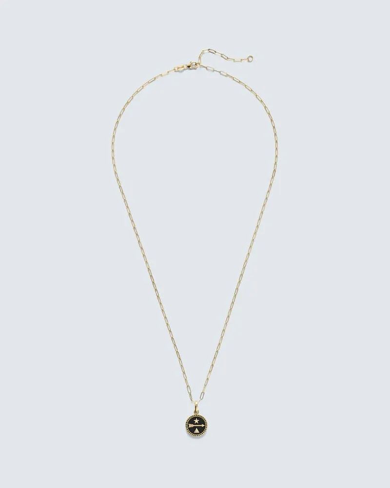 FOUNDRAE Halskette Dream Superfine aus 18kt Gelbgold (750/1000) mit Diamanten Gold