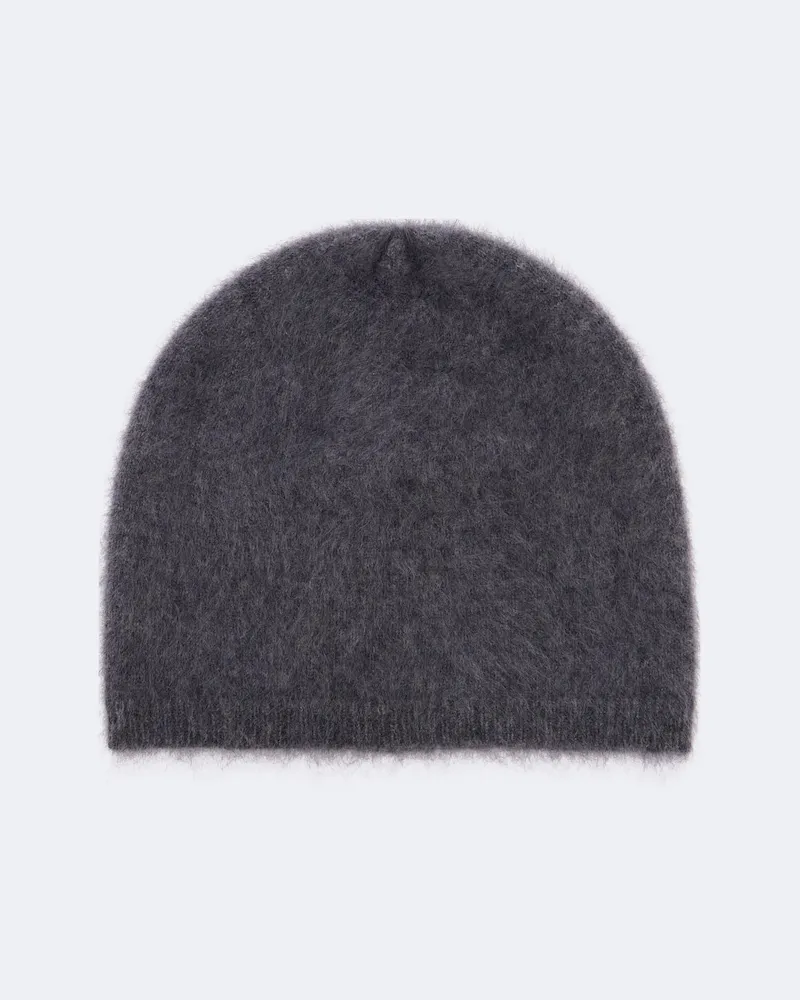 Lisa Yang Beanie aus Kaschmir Grau