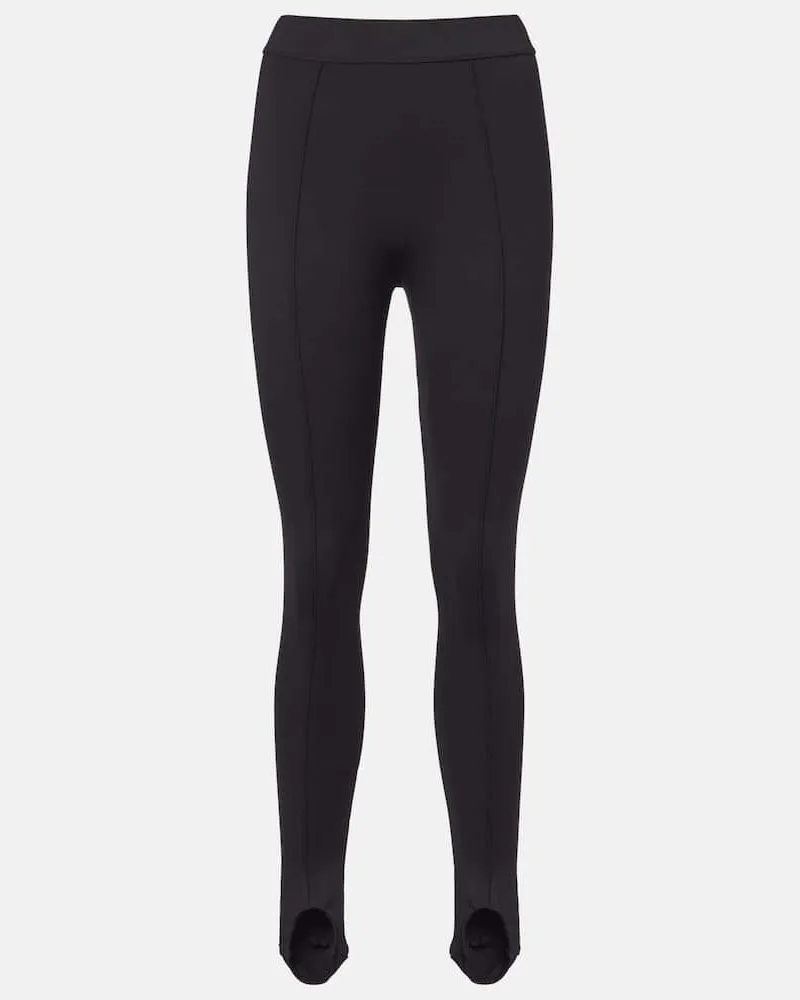 WARDROBE.NYC High-Rise-Steghose Schwarz