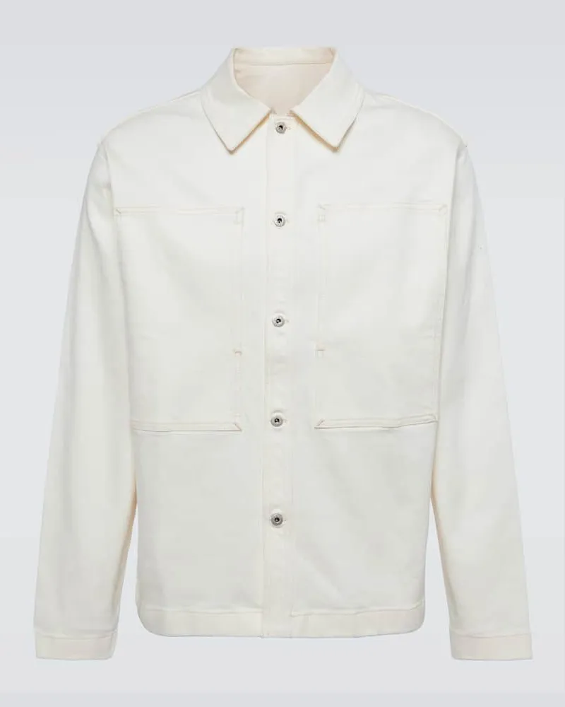 Kenzo Jeanshemd Weiß