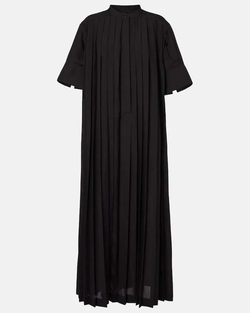 Róhe Róhe Maxikleid Harmonica Schwarz