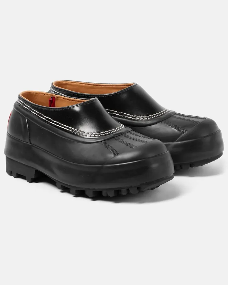 Proenza Schouler Ankle Boots aus Leder Schwarz