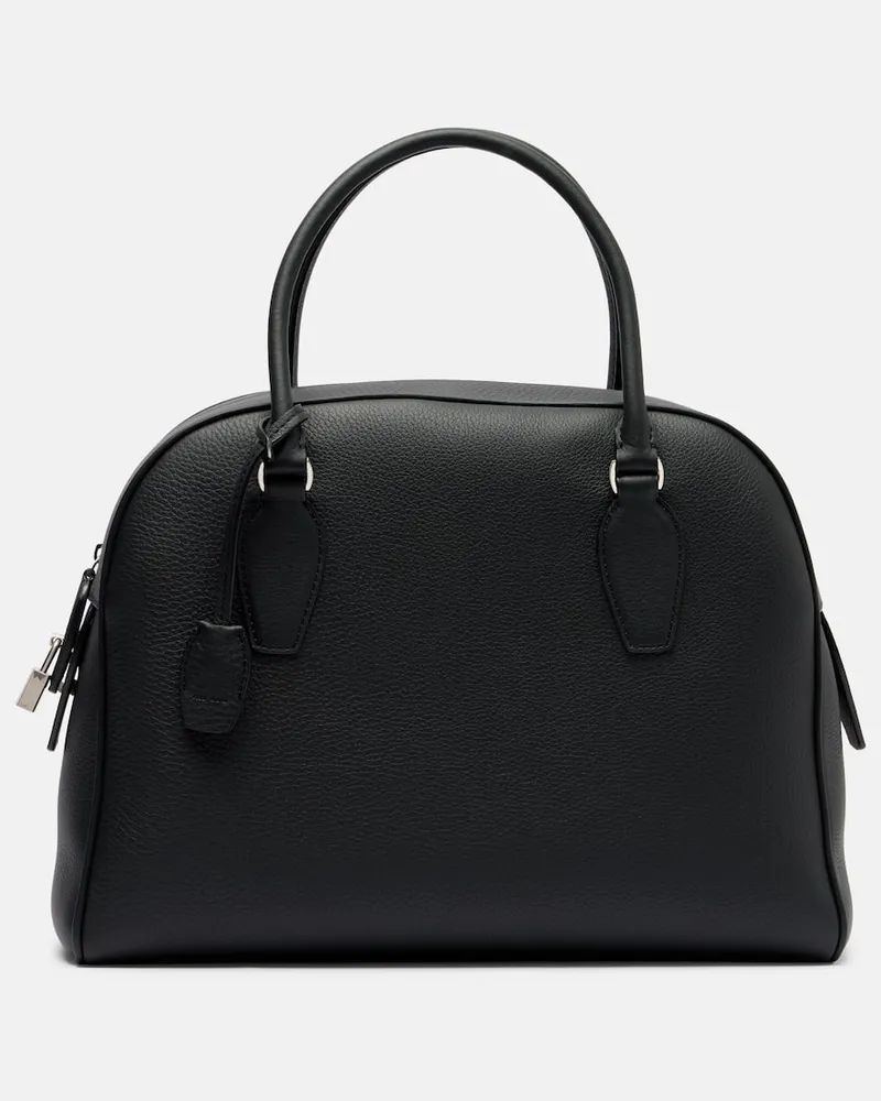 The Row Tote Bag India 12 aus Leder Grã¼n