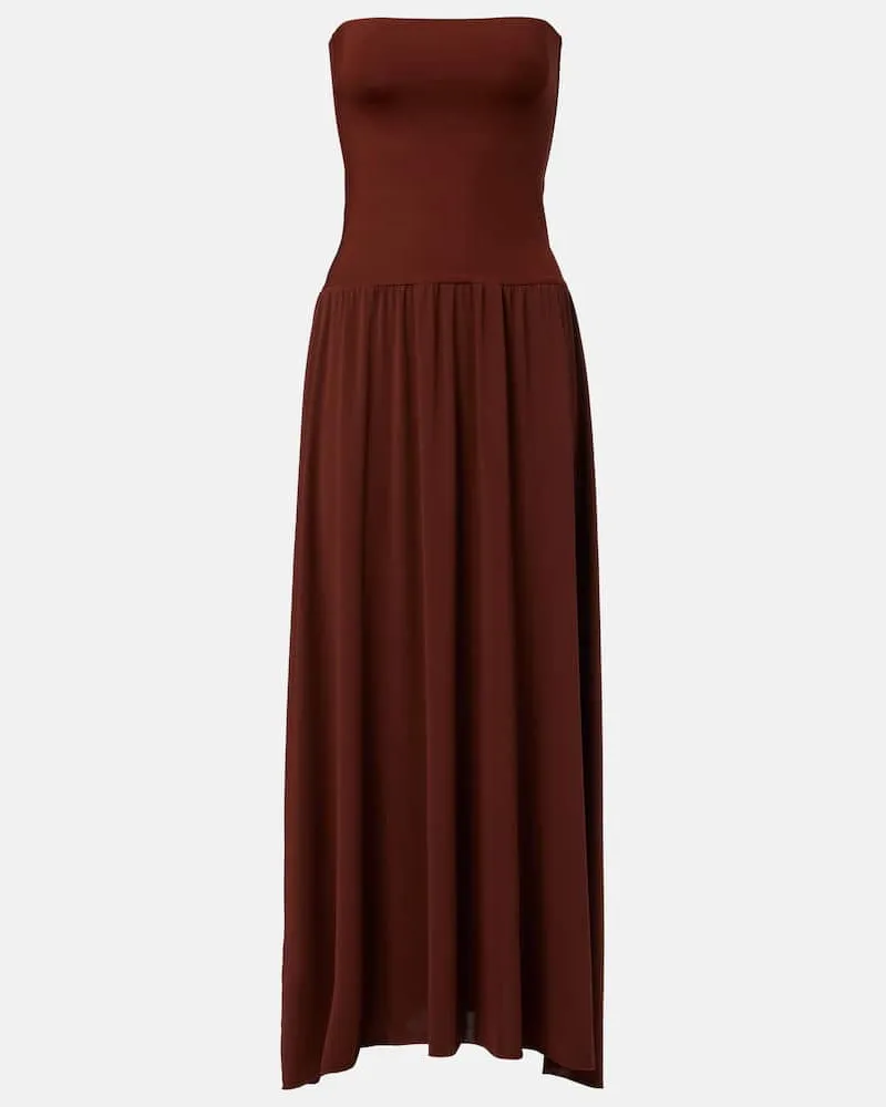 Eres Maxikleid Oda Braun