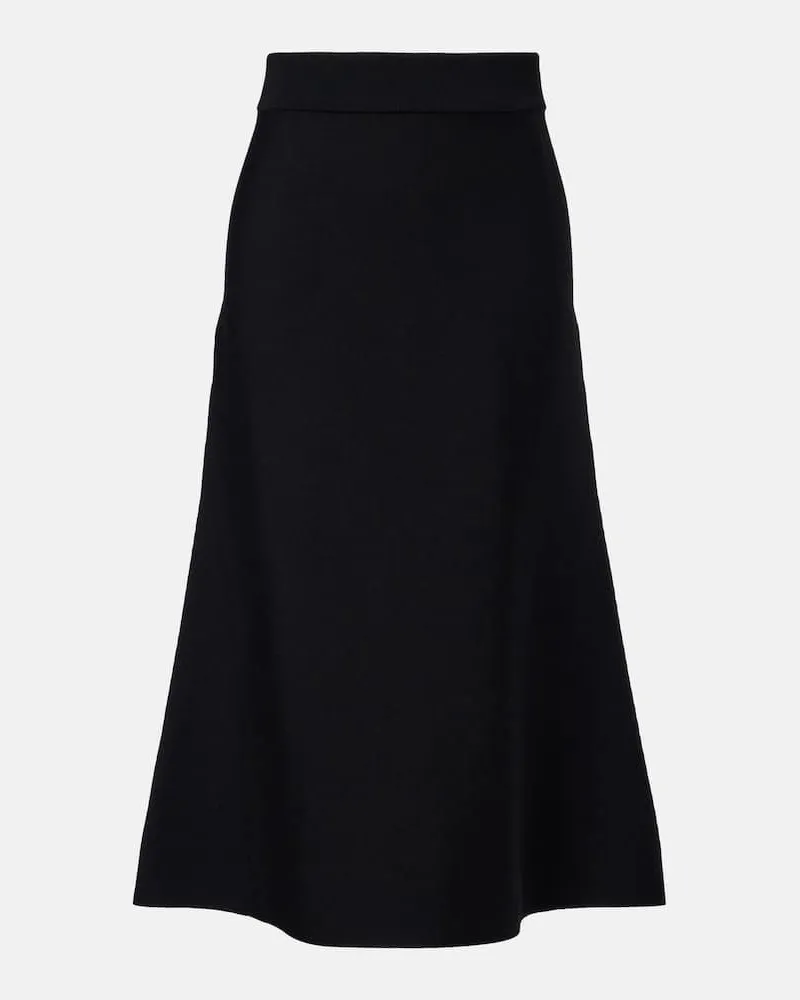 Dorothee Schumacher Midirock Sharp Ambition aus einem Wollgemisch Schwarz