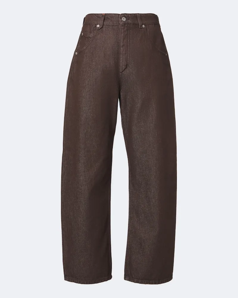 Jacquemus Barrel Jeans De-Nîmes Tempo Braun