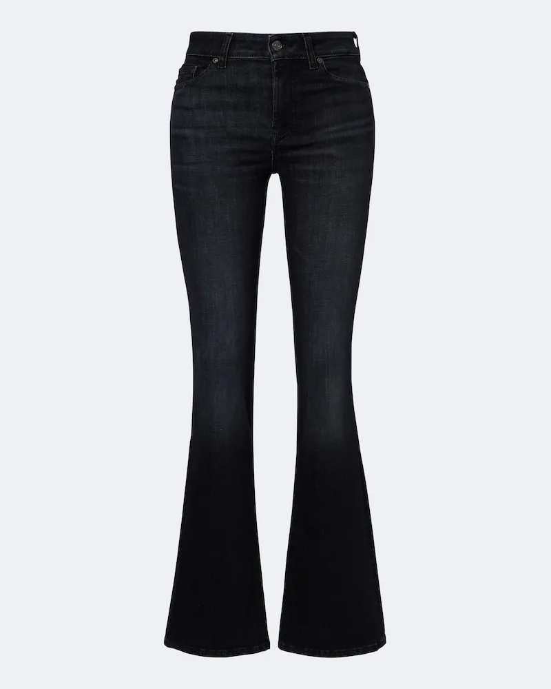7 for all mankind Bootcut Jeans Leggy Schwarz