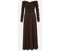 Off-Shoulder Maxikleid Charlotte aus Jersey