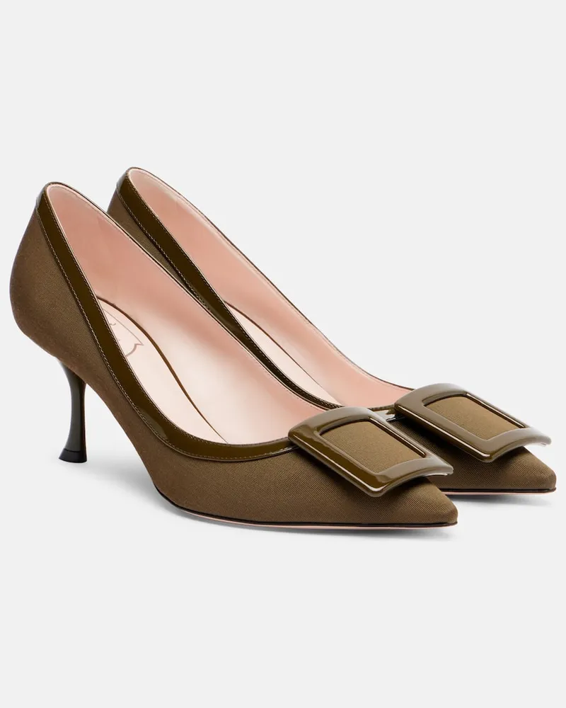 Roger Vivier Pumps Viv In The City 65 mit Leder Grün