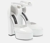 Plateau-Pumps Sharon aus Lackleder