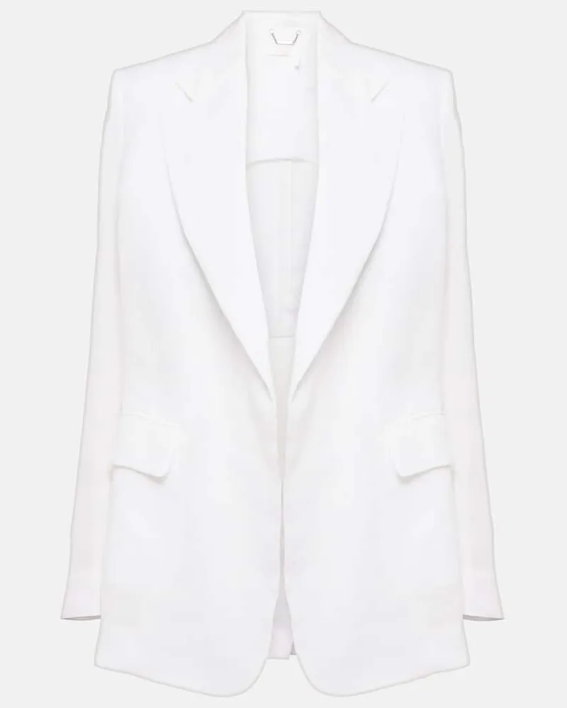 Chloé Chloé Blazer aus Ramie Weiß