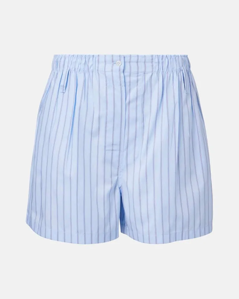 Prada Shorts aus Baumwolle Blau