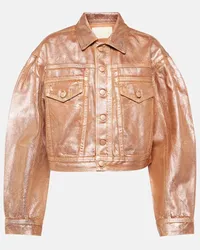 Ulla Johnson Jeansjacke Cosette Metallic