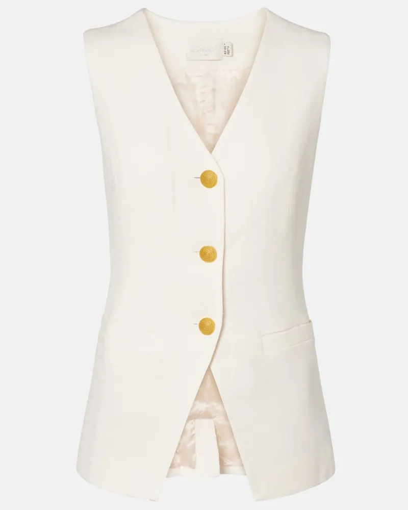 RIXO Bridal Weste Ingrida Weiß