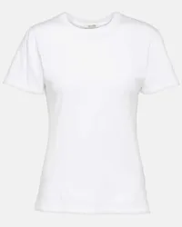 Nili Lotan T-Shirt Mariela aus Baumwoll-Jersey Weiss