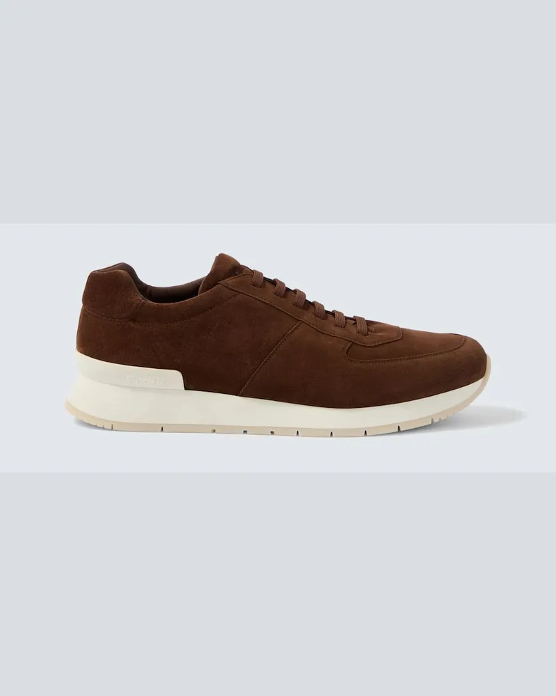 Church's Sneakers Livingstone aus Veloursleder Braun