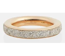 Ring Iconica aus 18kt Rosegold mit Diamanten
