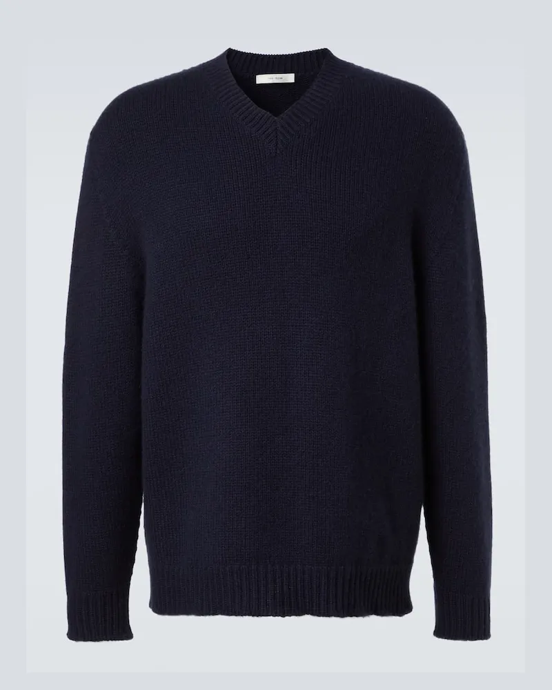 The Row Pullover Creed aus Kaschmir Blau