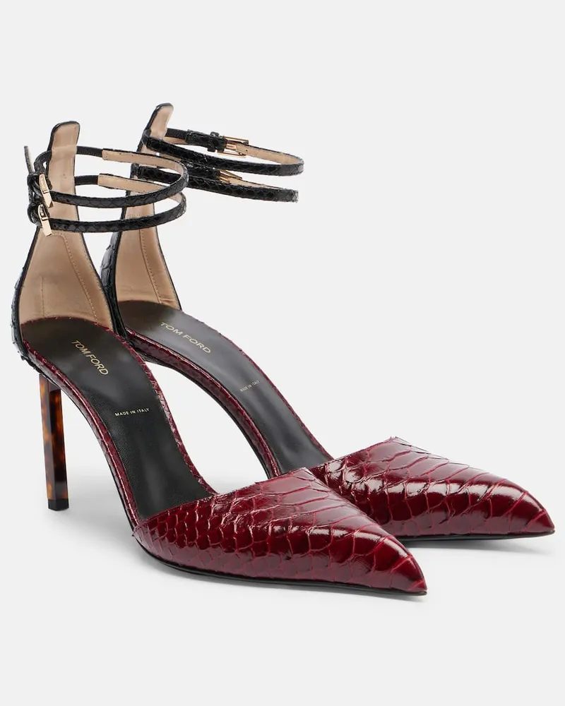 Tom Ford Pumps 90 aus Leder Multicolor