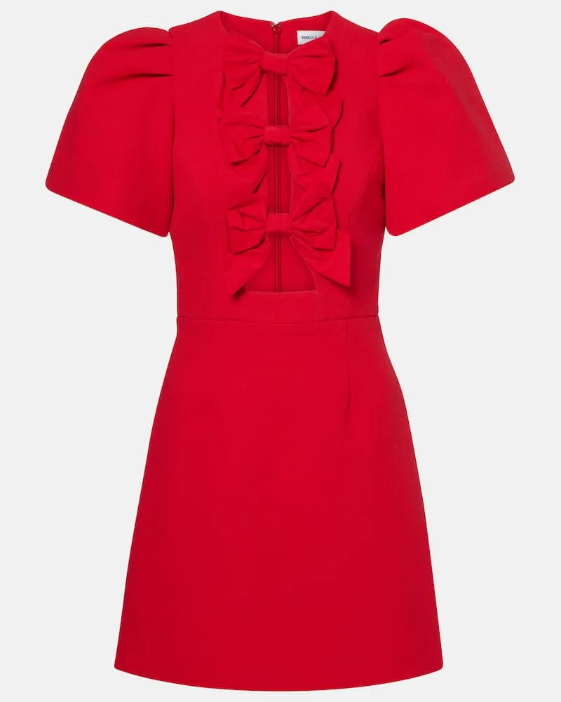 Rebecca Vallance Minikleid Kaylee aus Baumwolle Rot