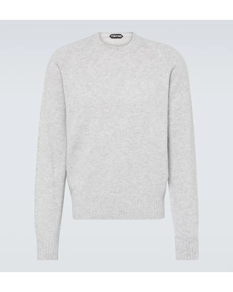 Tom Ford Pullover aus Kaschmir Grau