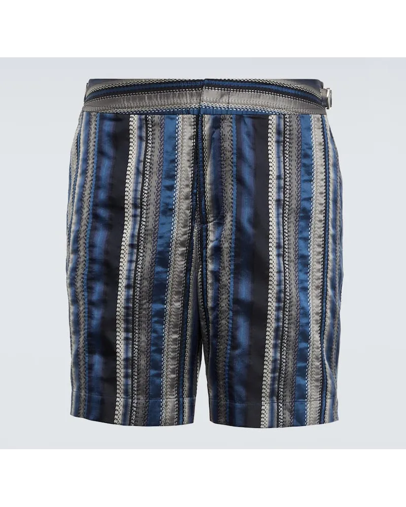 Orlebar Brown Badeshorts Bulldog Blau