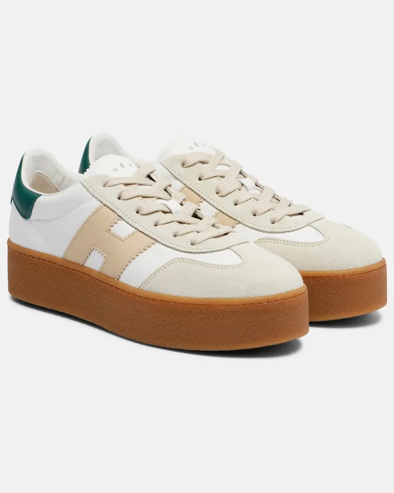 Hogan Sneakers Hogan Cool aus Leder Nude