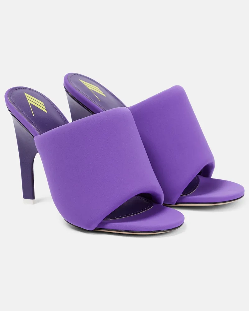 ATTICO Pantoletten Rem Violett