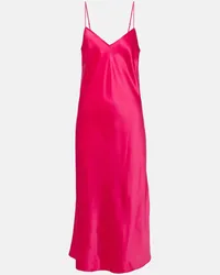 Eres Slipdress aus Seidensatin Pink