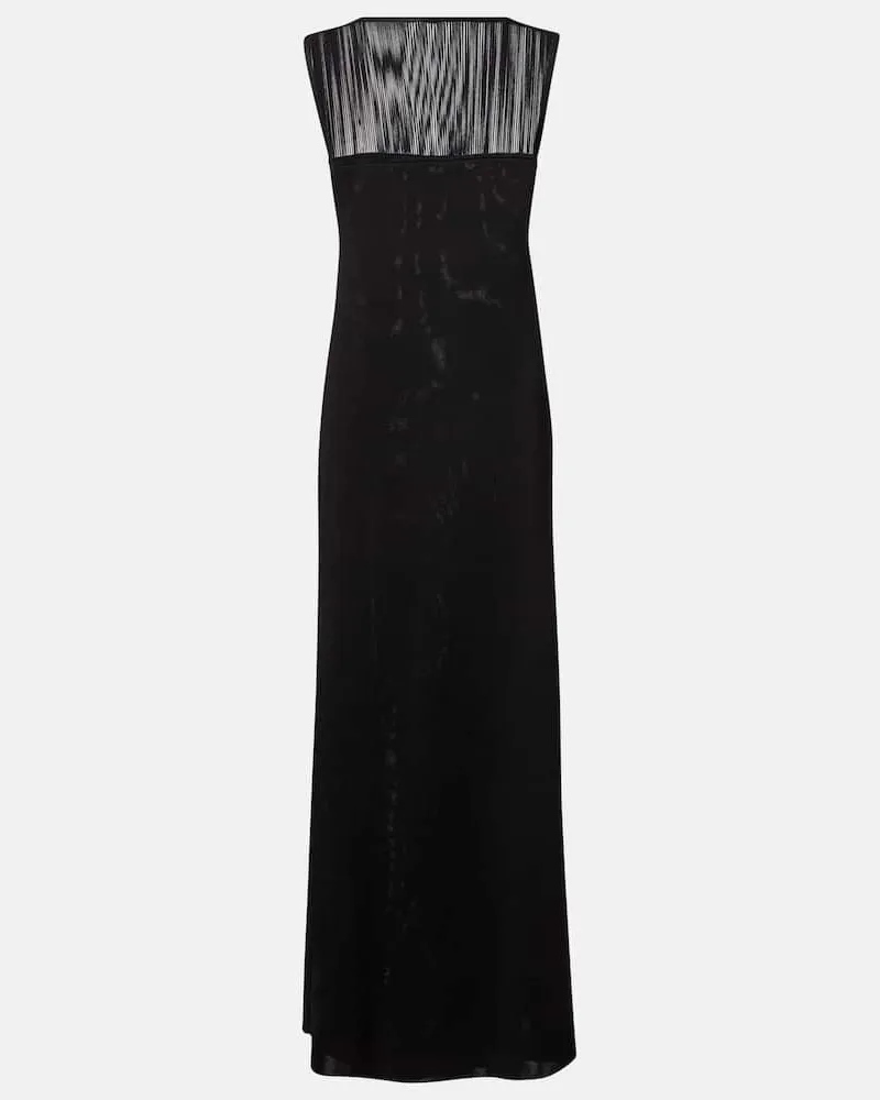KHAITE Maxikleid Ruslan Schwarz