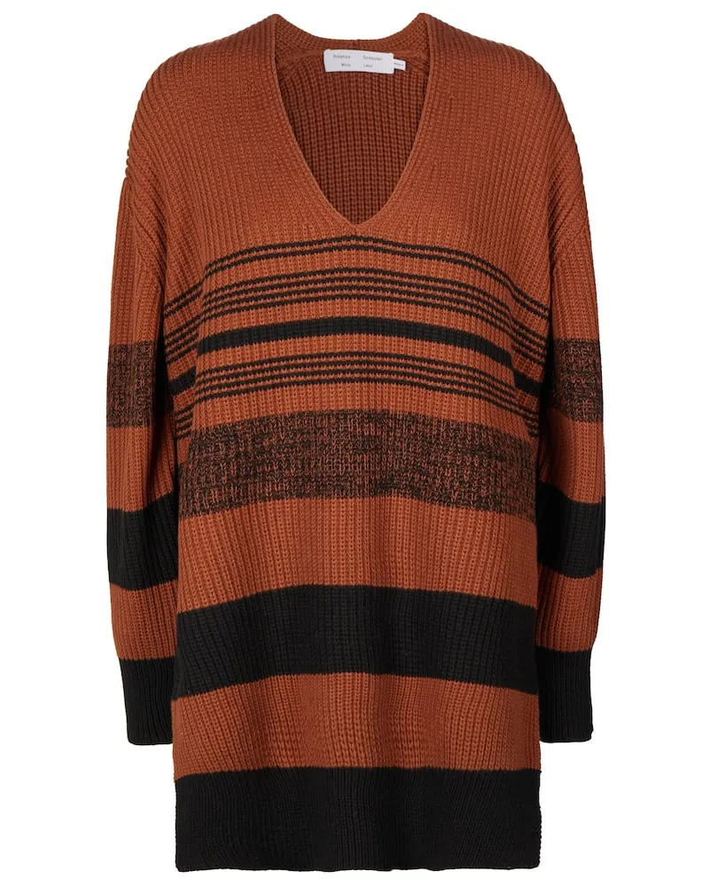 Proenza Schouler White Label Oversize-Strickpullover Schwarz