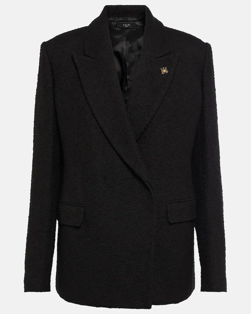 Amiri Doppelreihiger Blazer Schwarz
