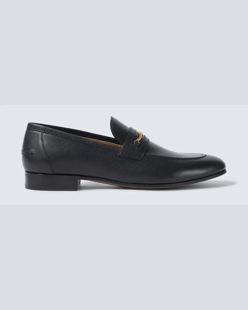 Valentino Garavani Loafers VLogo Signature aus Leder Schwarz