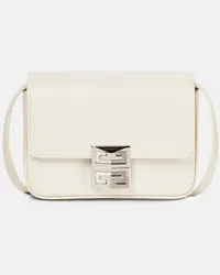 Givenchy Schultertasche 4G Small aus Leder Weiss