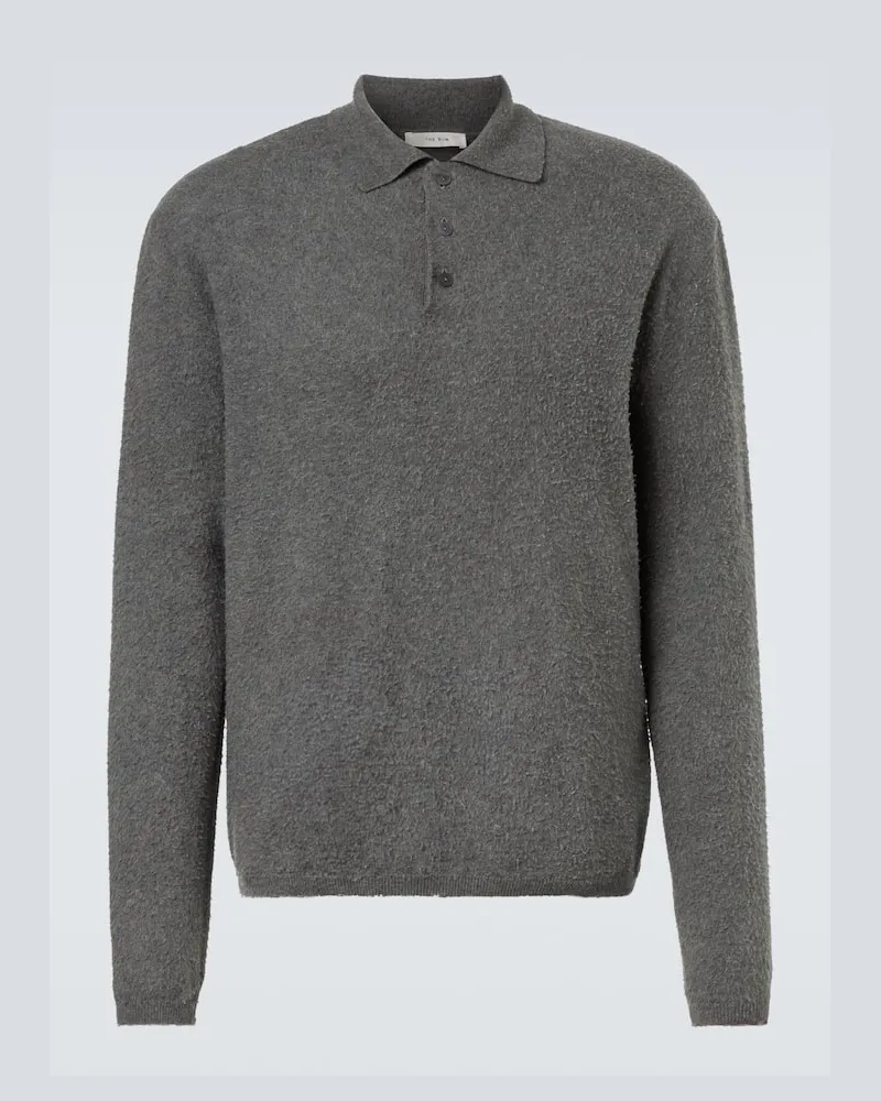 The Row Polopullover Almot aus Baumwolle Grau