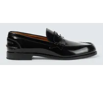 Loafers aus Leder