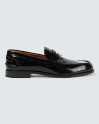 Christian Louboutin Loafers aus Leder Schwarz